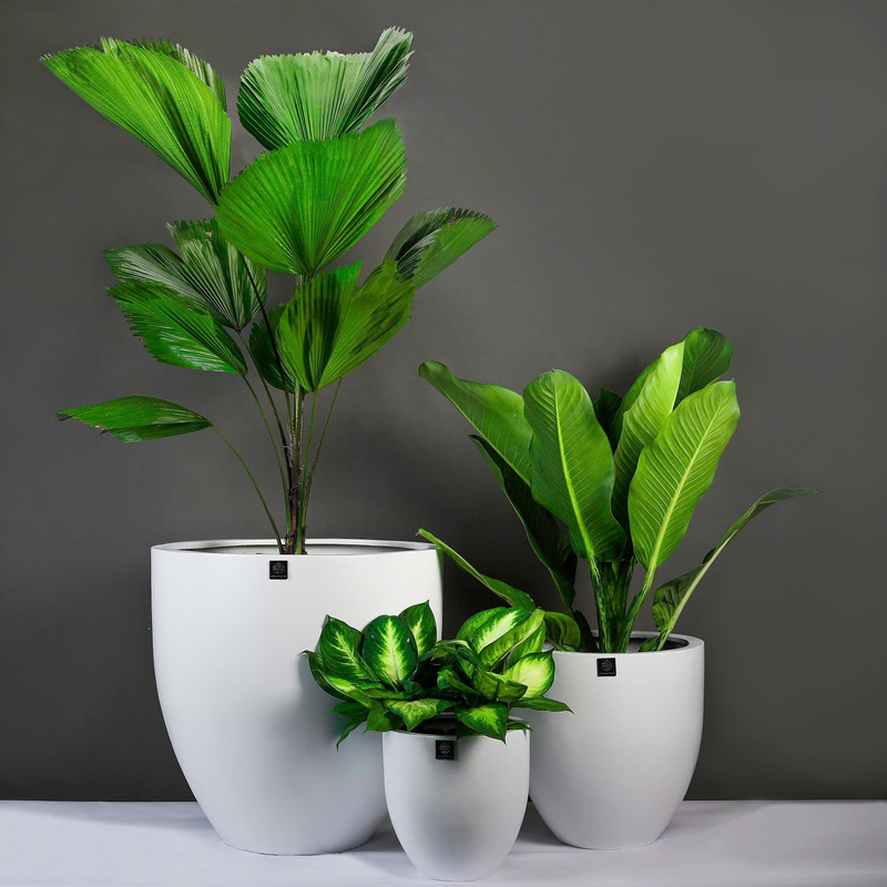 Chậu Composite tròn - Chậu Composite Kingpot -  Công Ty Cổ Phần Kingpot Việt Nam